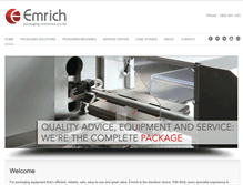 Tablet Screenshot of emrich.com.au